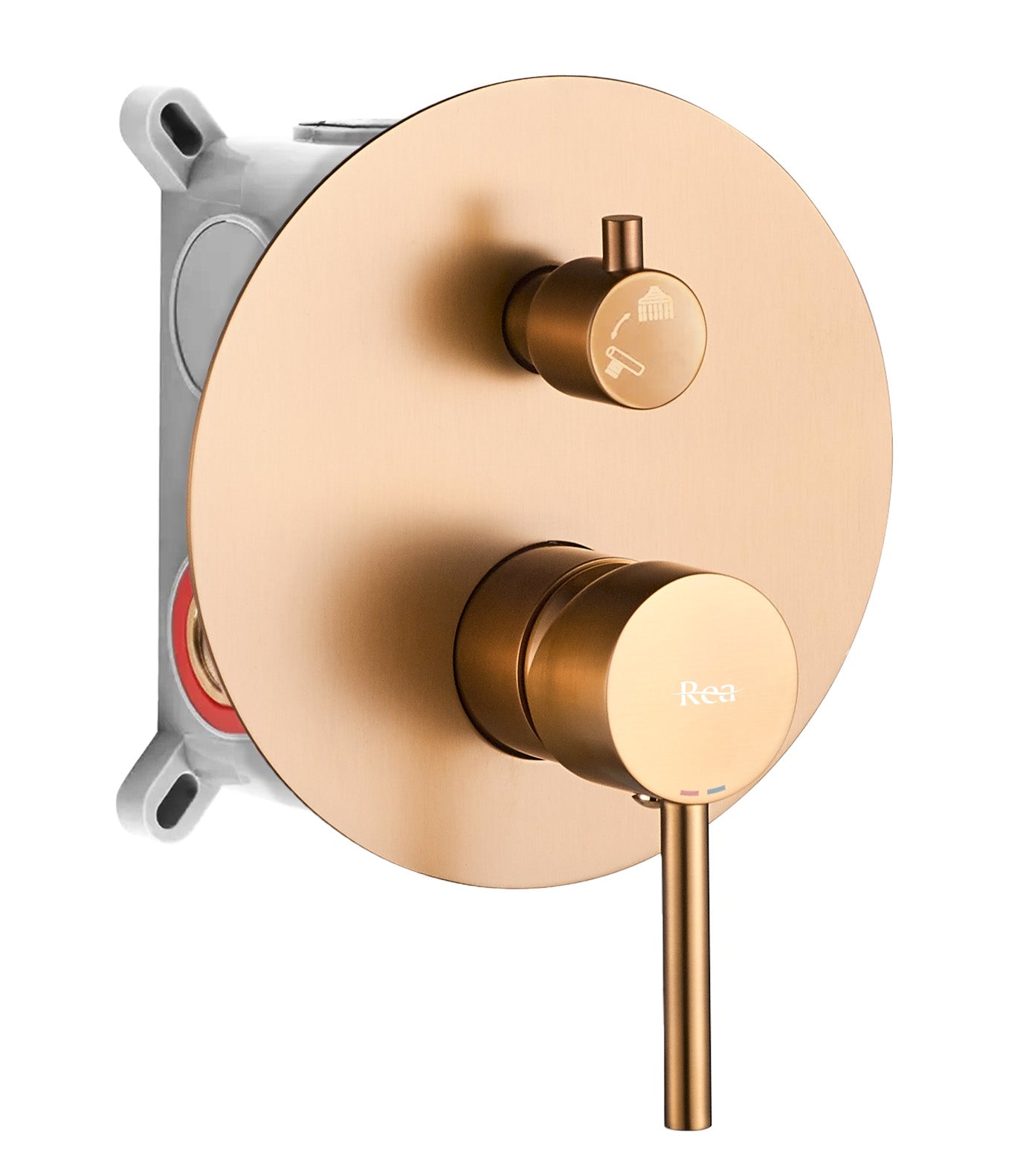 Unterputz Duschset Rea Lungo Copper Brush + BOX 2