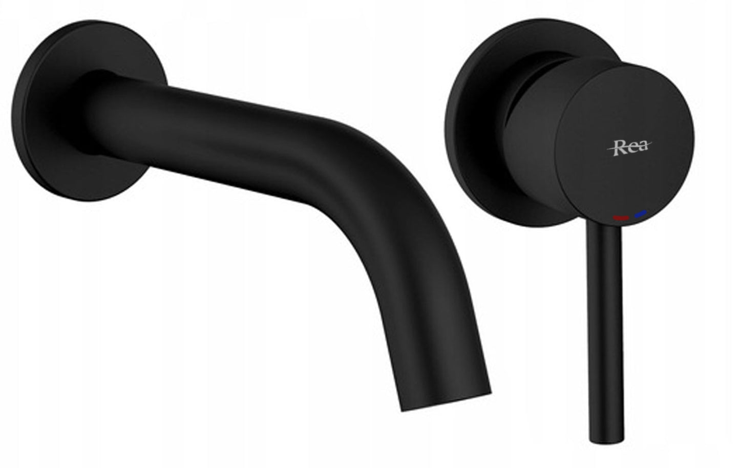 Unterputz Armatur Rea Lungo black matt+Ibox 7
