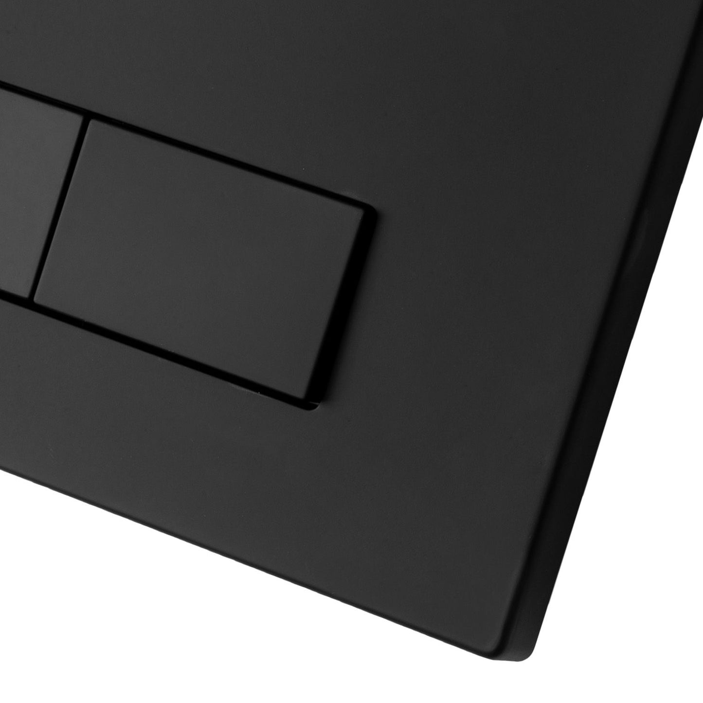 Spülknopf Druckknopf WC H Black Mat 3
