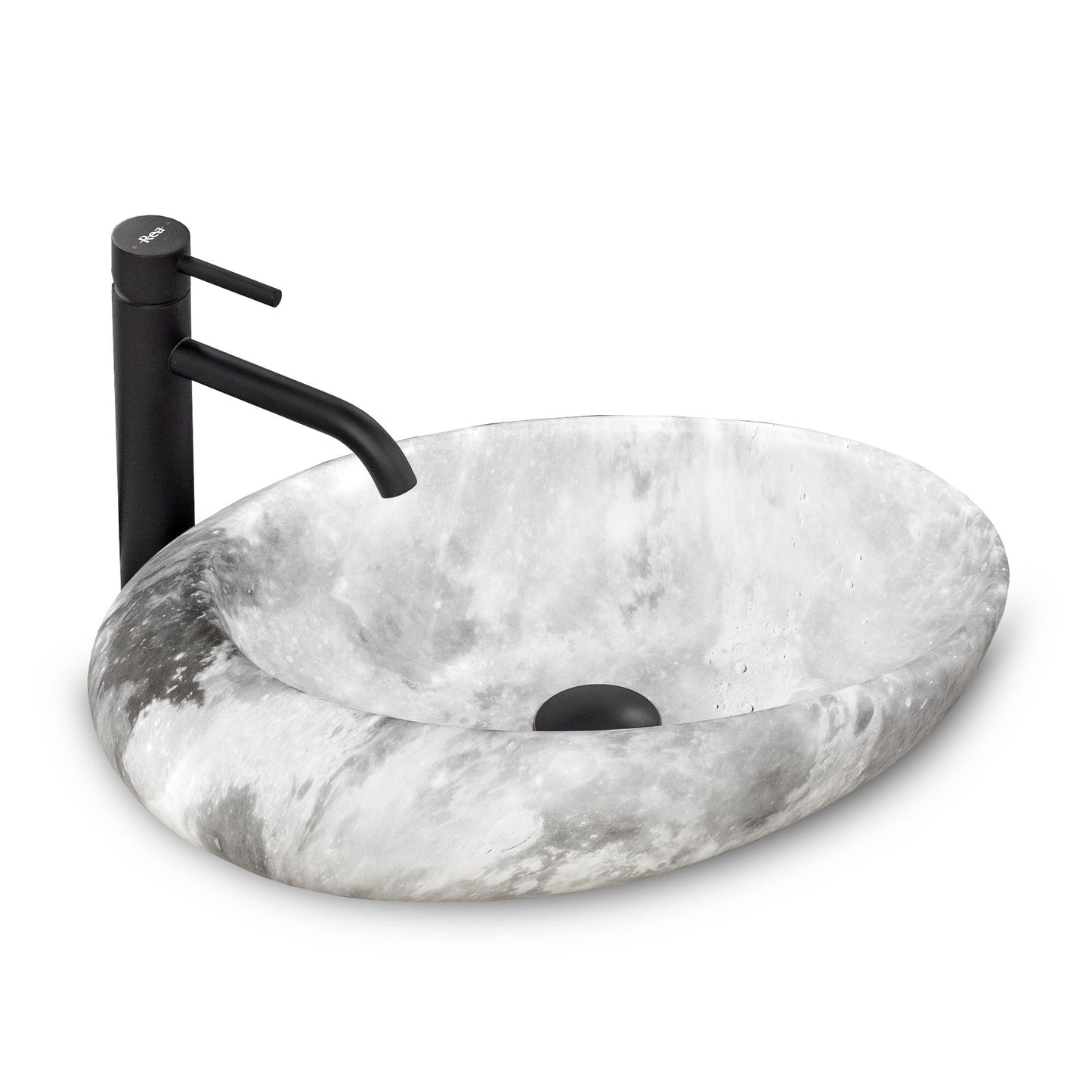 Aufsatzwaschbecken Rea Roxy C Stone L.GREY 2