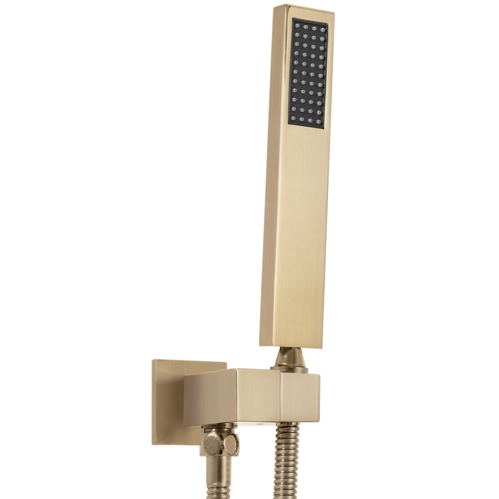 Unterputz Duschgarnitur Rea FENIX DAVIS GOLD BRUSH BOX 4