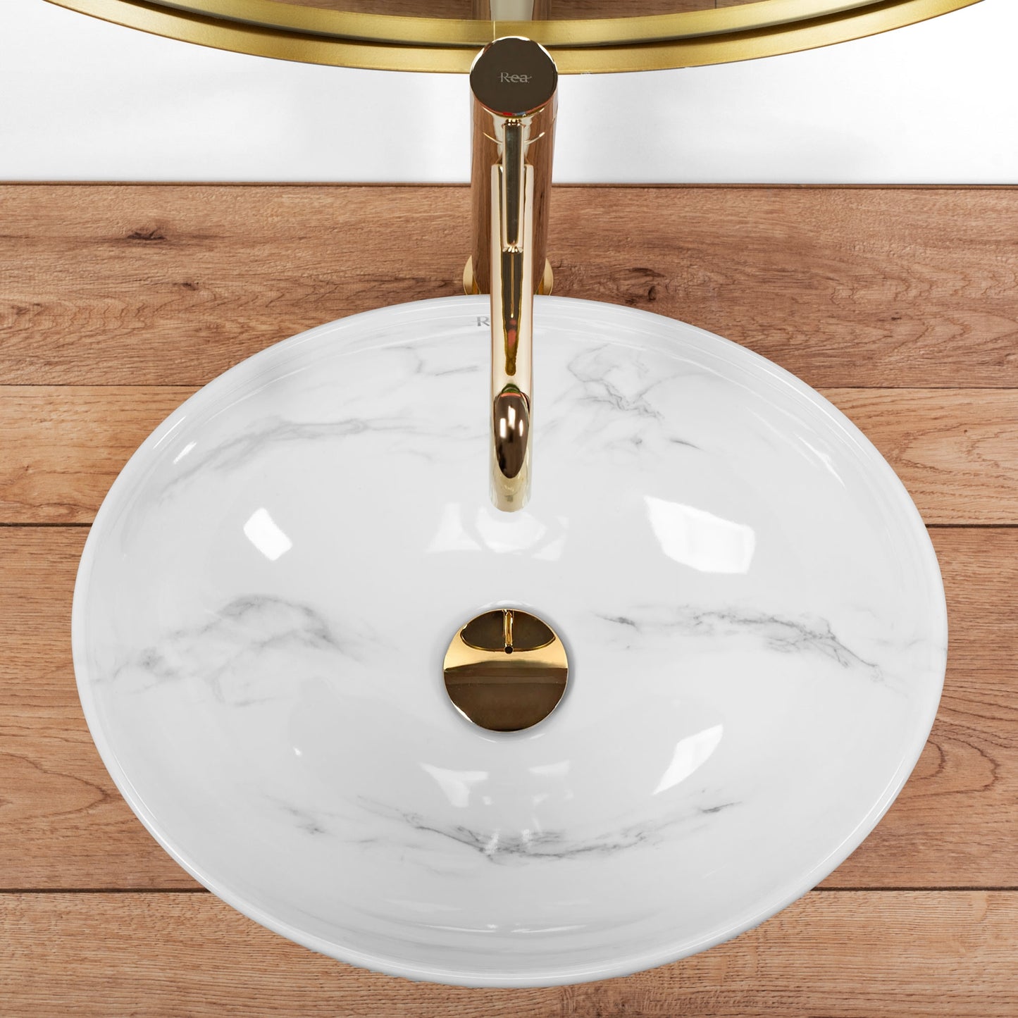 Aufsatzwaschbecken Rea Sofia Nature Marble 4