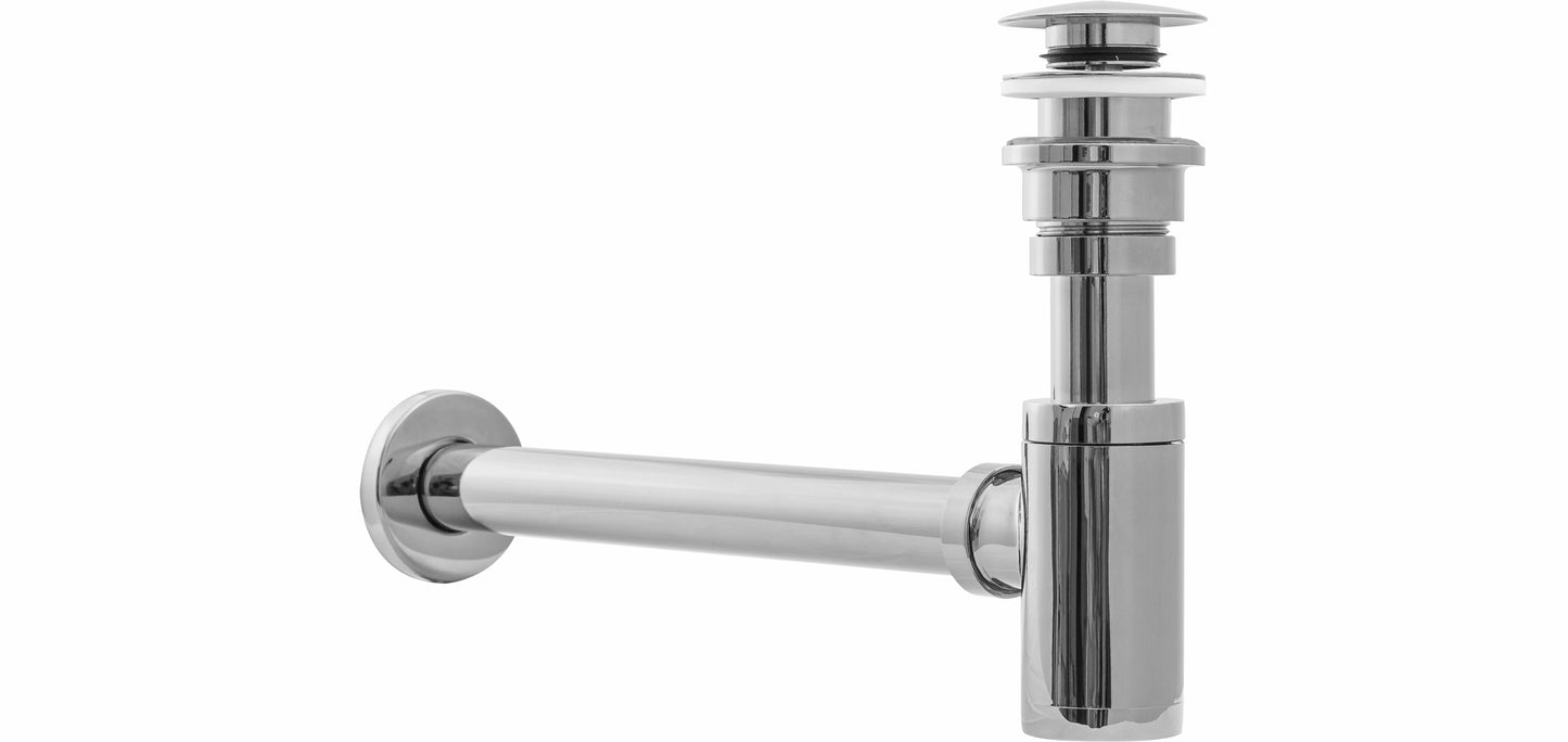 Siphon + Klik-Klak universell Chrom 4