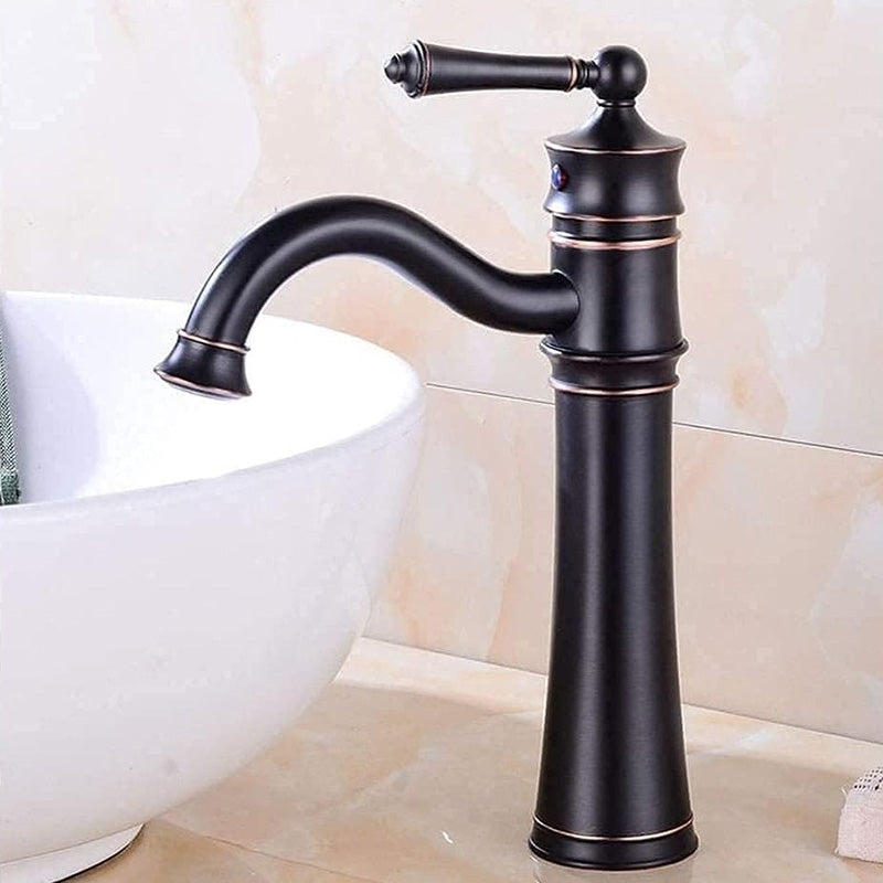 Waschbeckenarmatur Rea Vintage Old Black high 2