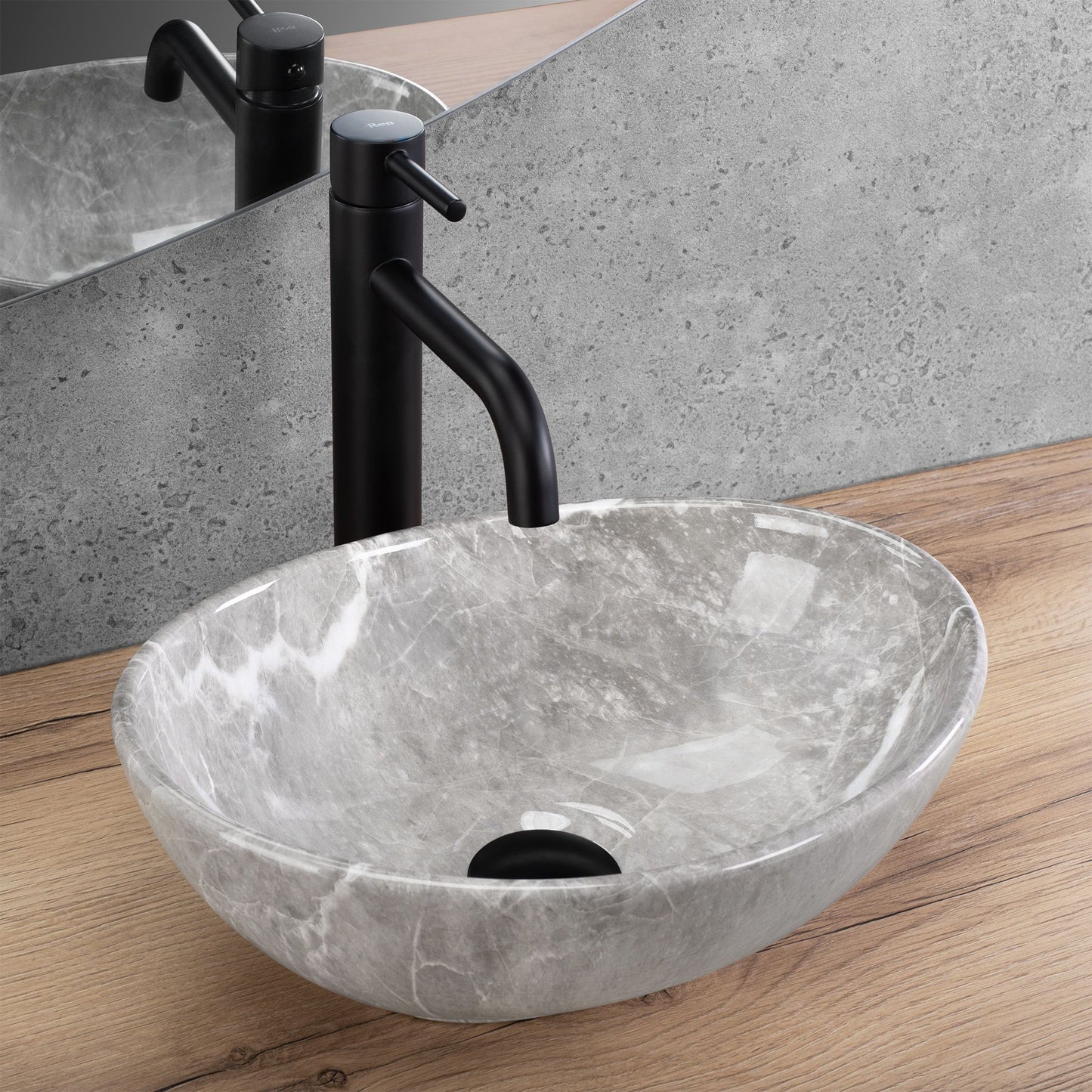 Aufsatzwaschbecken Rea Sofia Mini Grigio 2