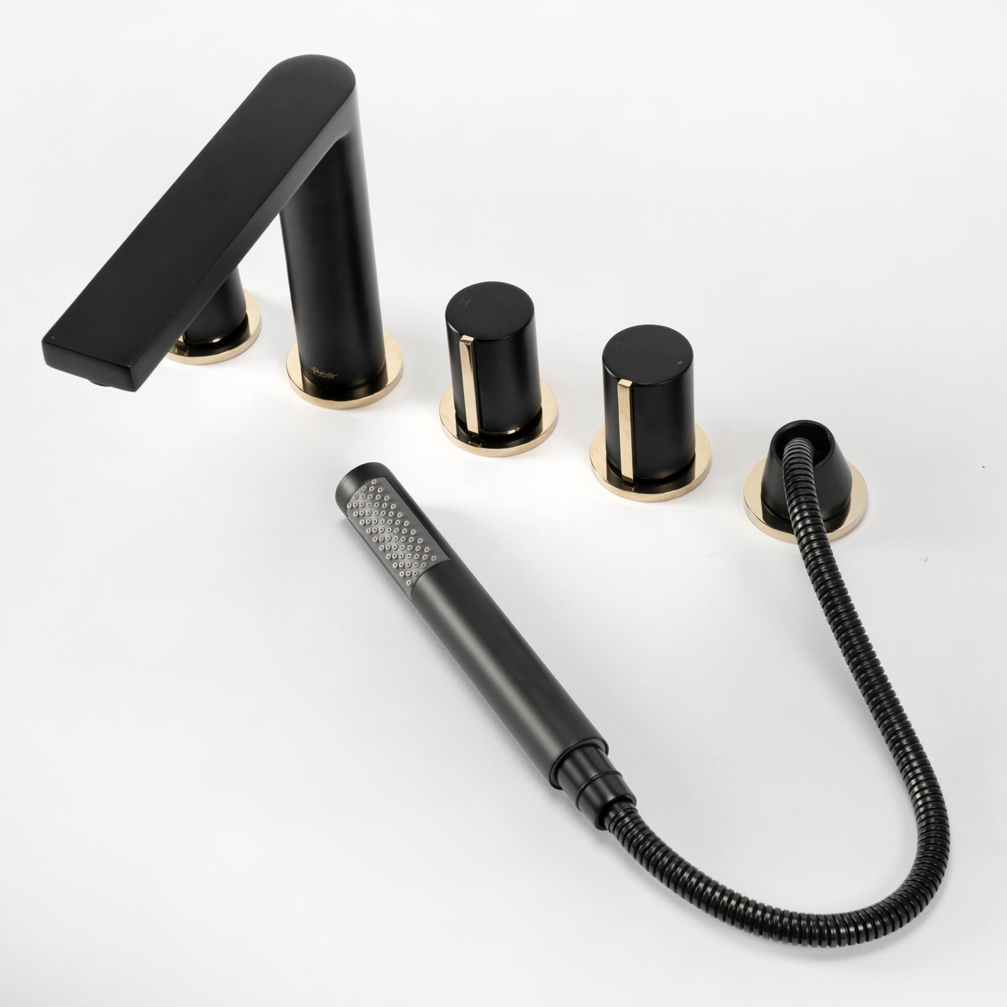Wannenarmatur Rea ICON Black Matt 4