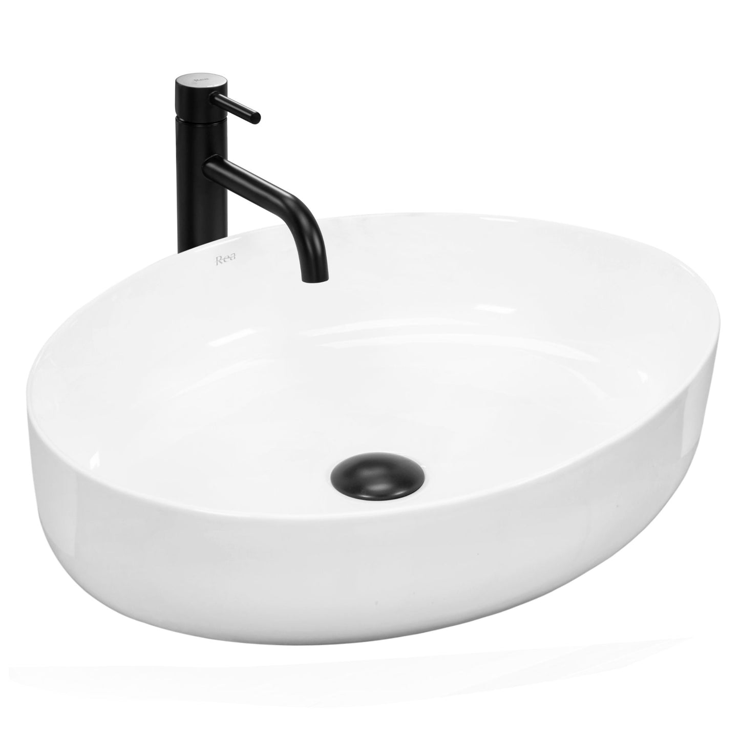 Aufsatzwaschbecken Rea Queen White 4