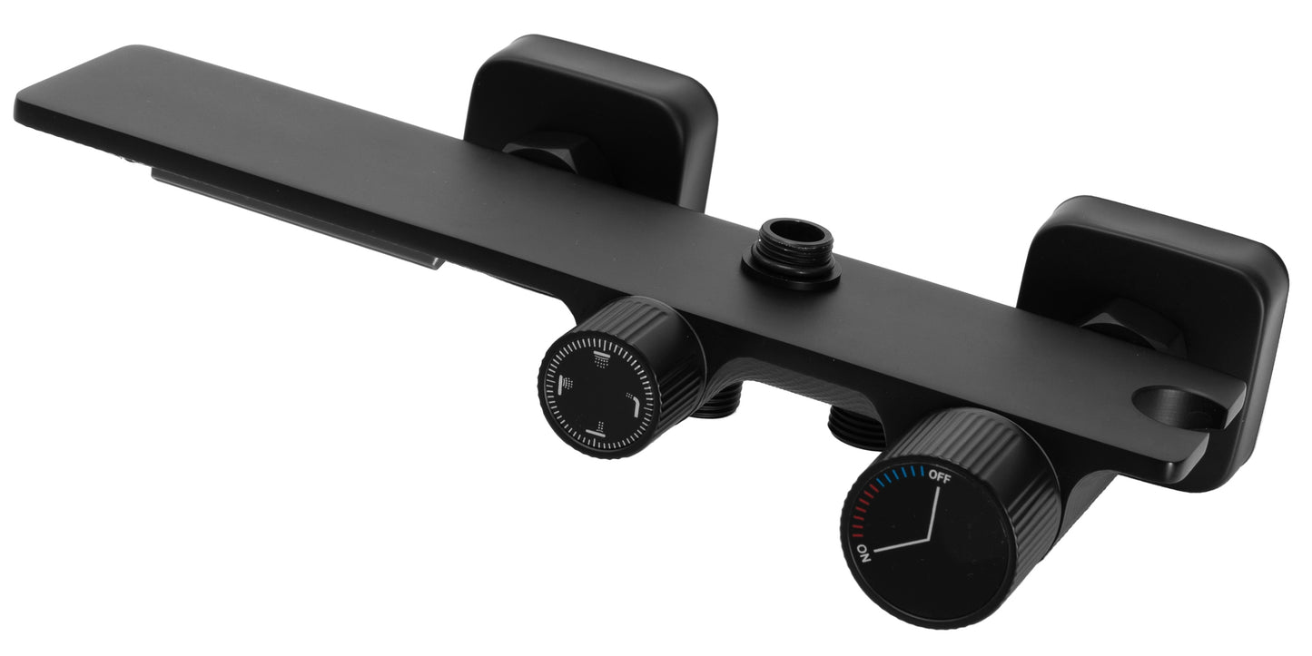 Duschgarnitur REA HELIX Black 3
