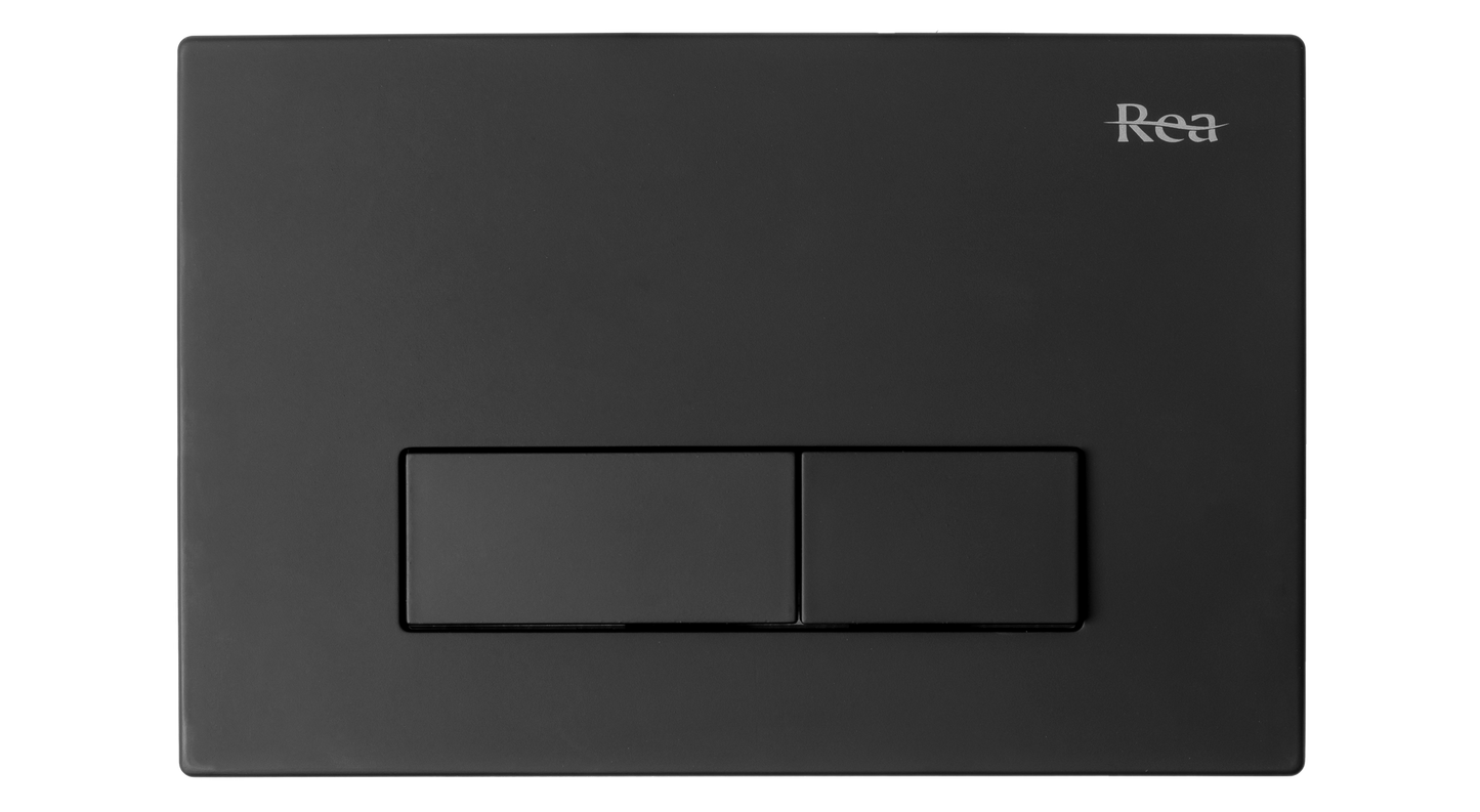 Vorwandelement mit Knopf H Black 3