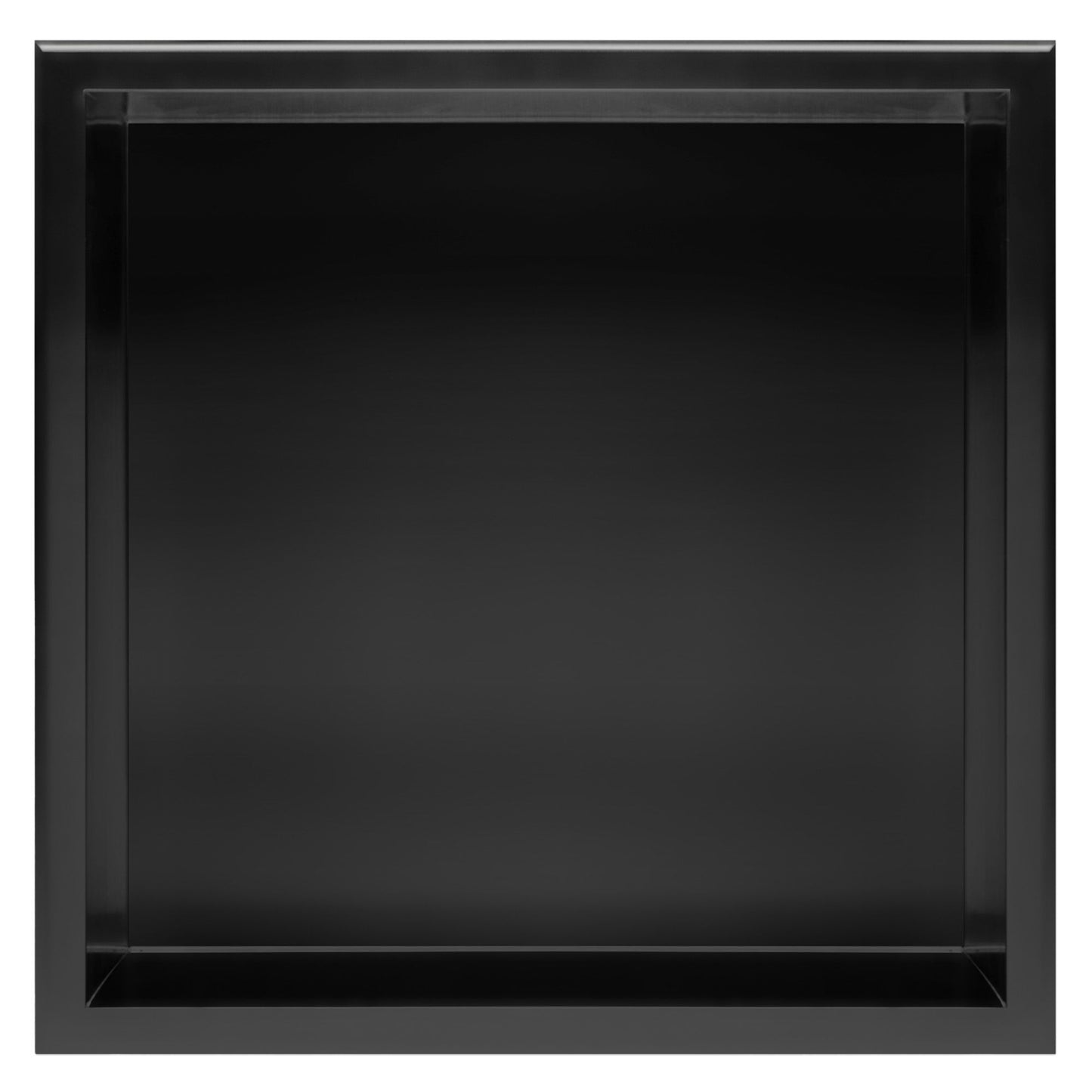 bathroom shelf 30x30 matte black 4