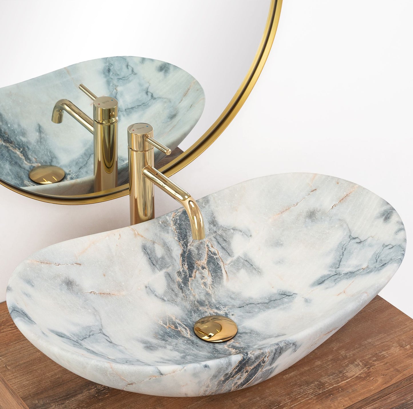 Aufsatzwaschbecken Rea Royal Granit Matt 2