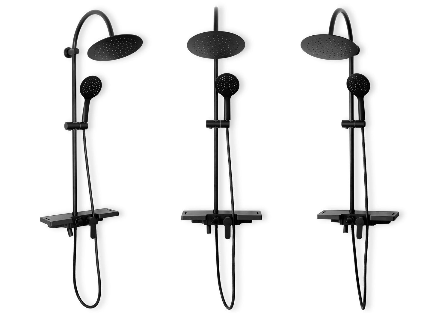 Duschset Rea Vigo Black 2