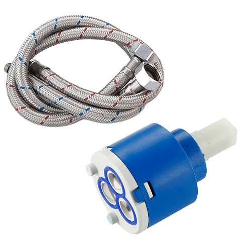 Bidetarmatur Rea Bloom White gold 5