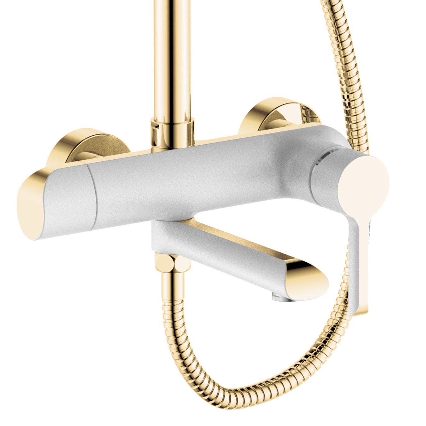 Duschgarnitur REA MELIA WHITE GOLD 2