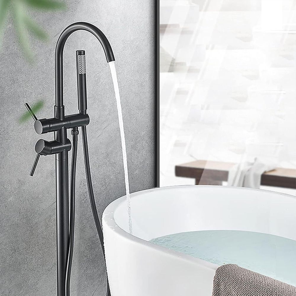 Wannenarmatur Rea Lungo Ortis black 2