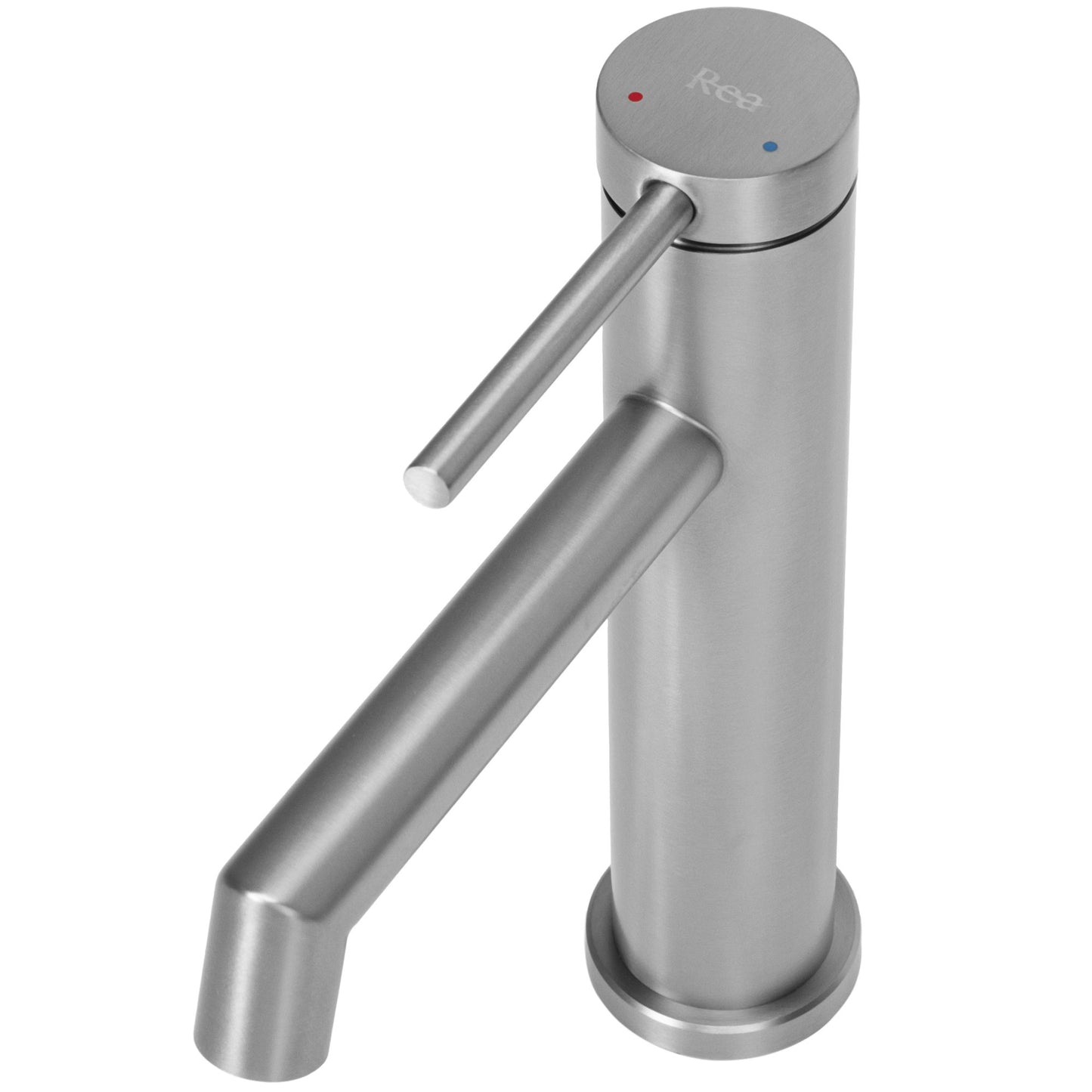 Waschbeckenarmatur Rea Foss Nickel Brush Low 5
