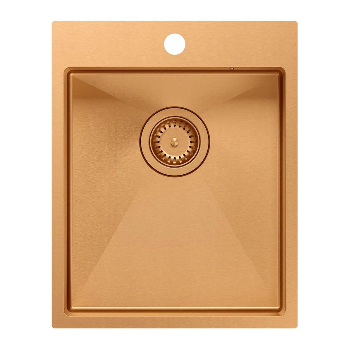 Edelstahlspüle RUSSEL 90 COPPER 7