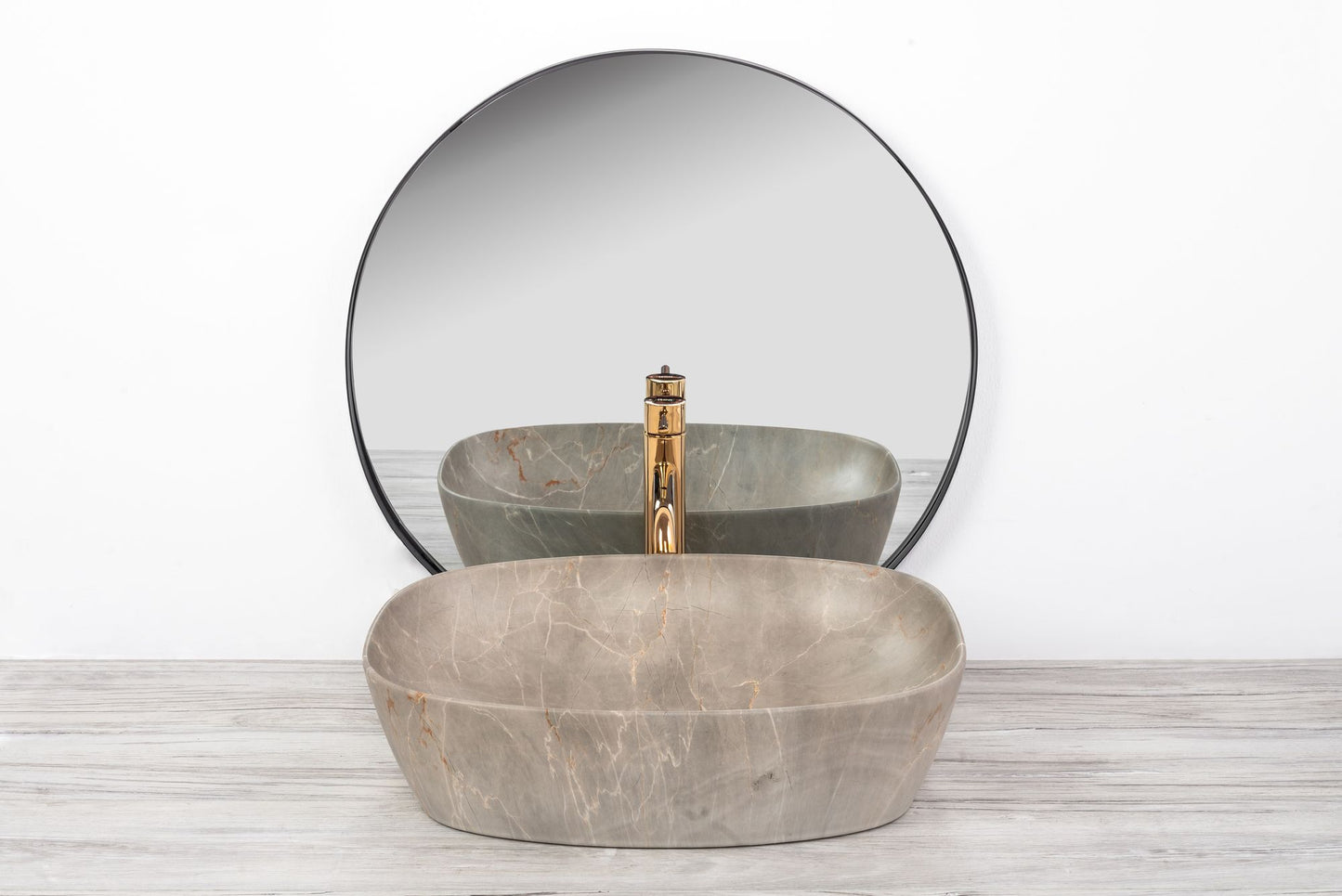 Aufsatzwaschbecken Rea Freja Beige 3