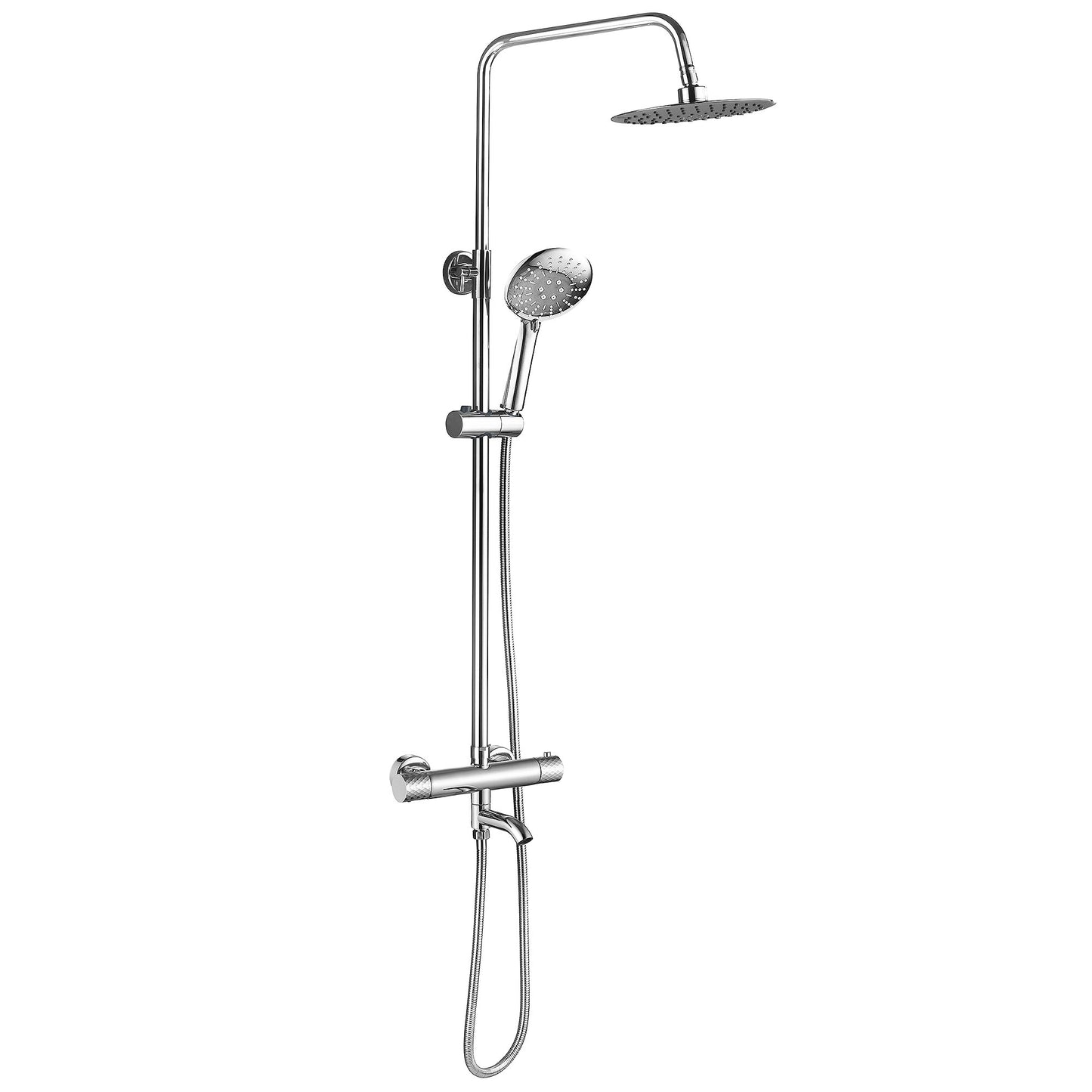 Thermostat Duschset Lungo Diamond Chrome 5