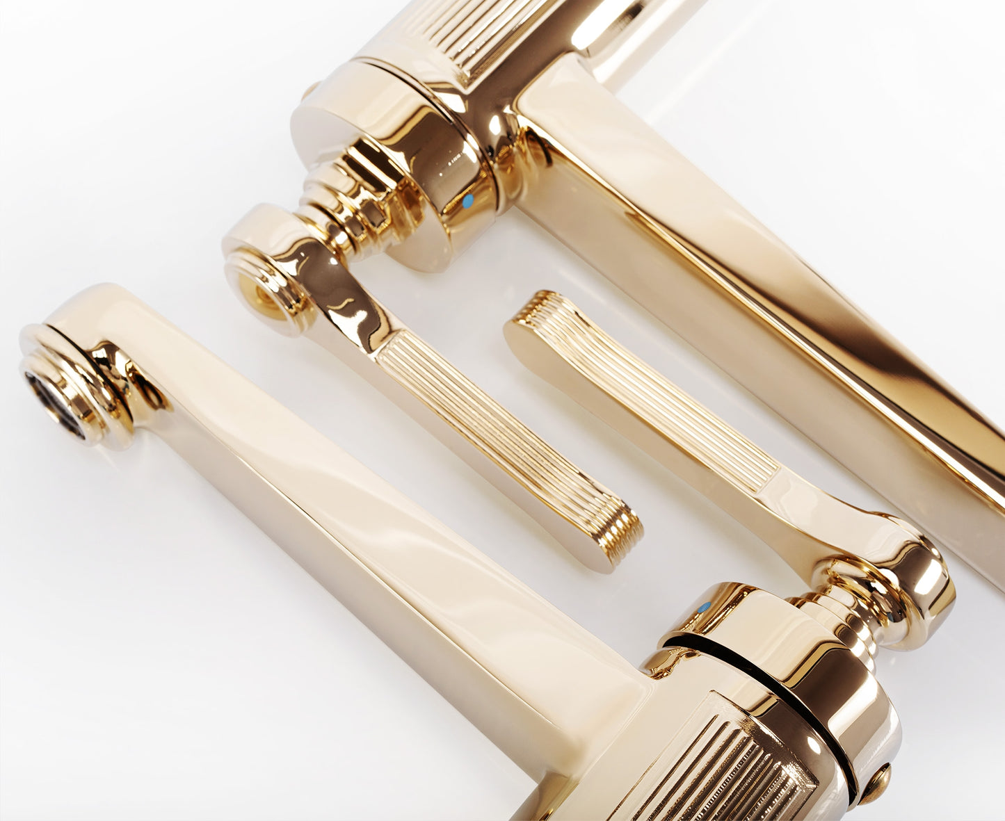 Waschbeckenarmatur Rea Monaco Gold Low 8