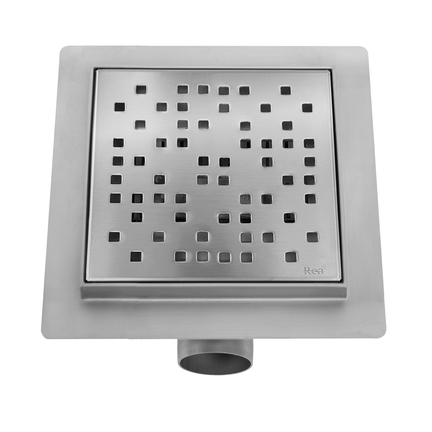 Duschrinne REA DOTS 150x150 Nickel Brush 4