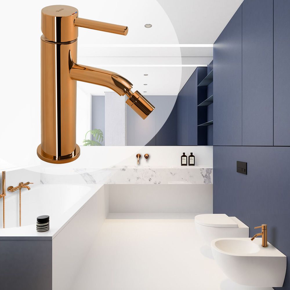 Bidetarmatur Rea Lungo Copper 2