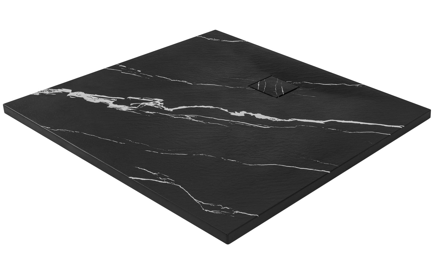 Duschtasse Magnum CARRARA BLACK 90x90 4