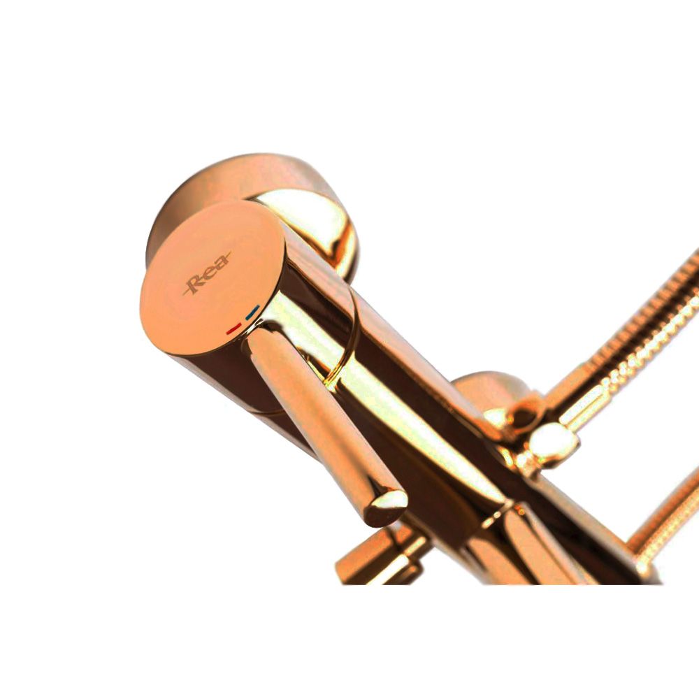 Wannenarmatur Rea Lungo Copper 6