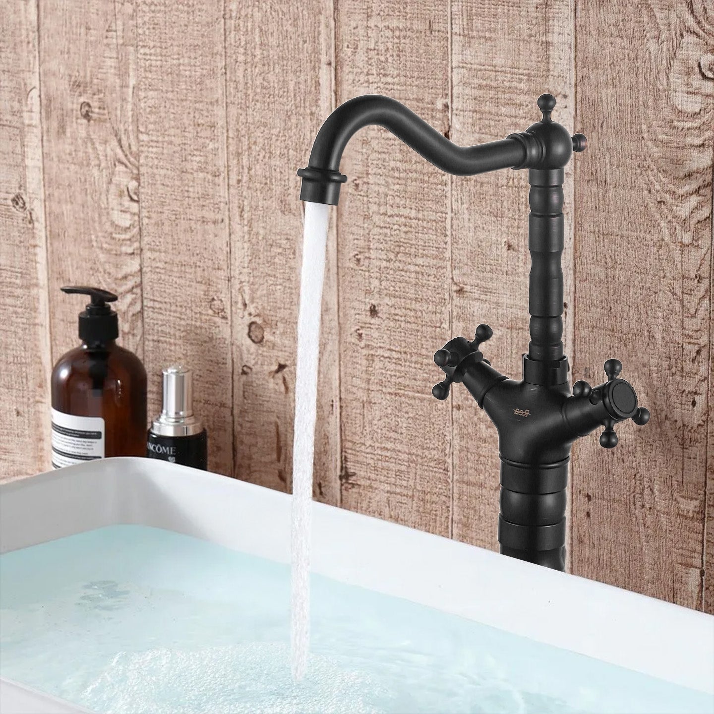 Waschbeckenarmatur Küchenarmatur Rea Rustico Old Black 6