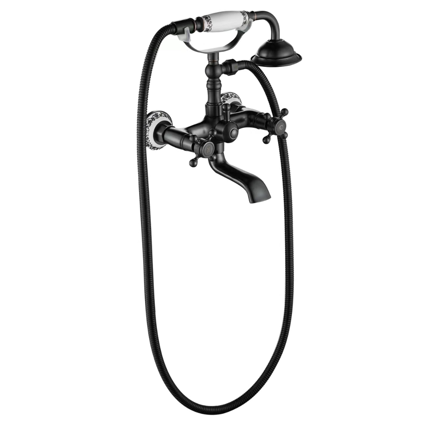 Wannenarmatur Rea Rustico Old Black 4