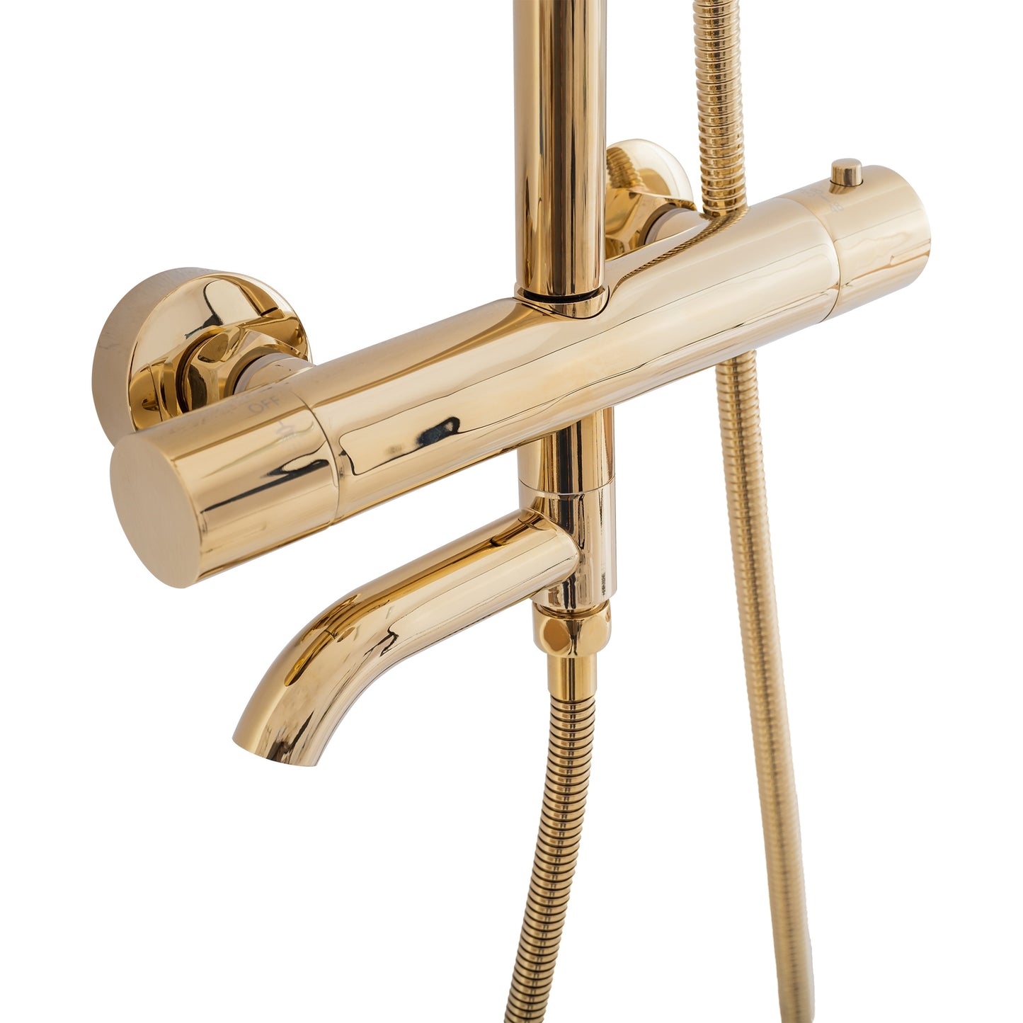 Thermostat Duschset Lungo Gold 9