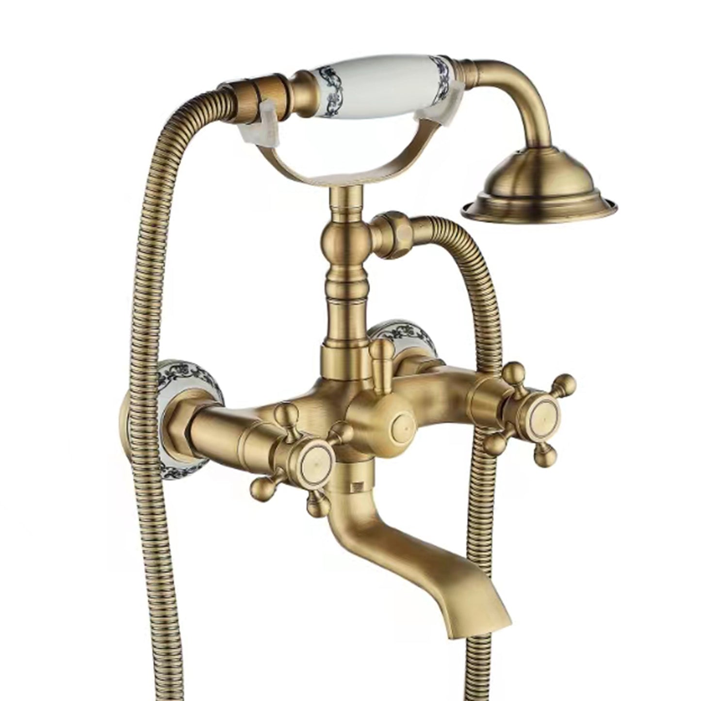 Wannenarmatur Rea Rustico Antique Gold 1