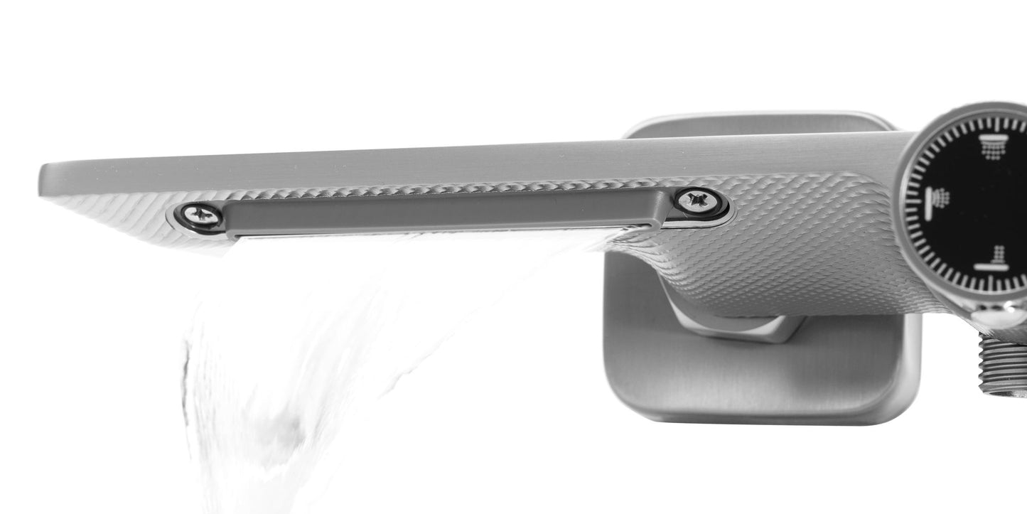 Duschgarnitur REA HELIX Nickel Brush INOX 4