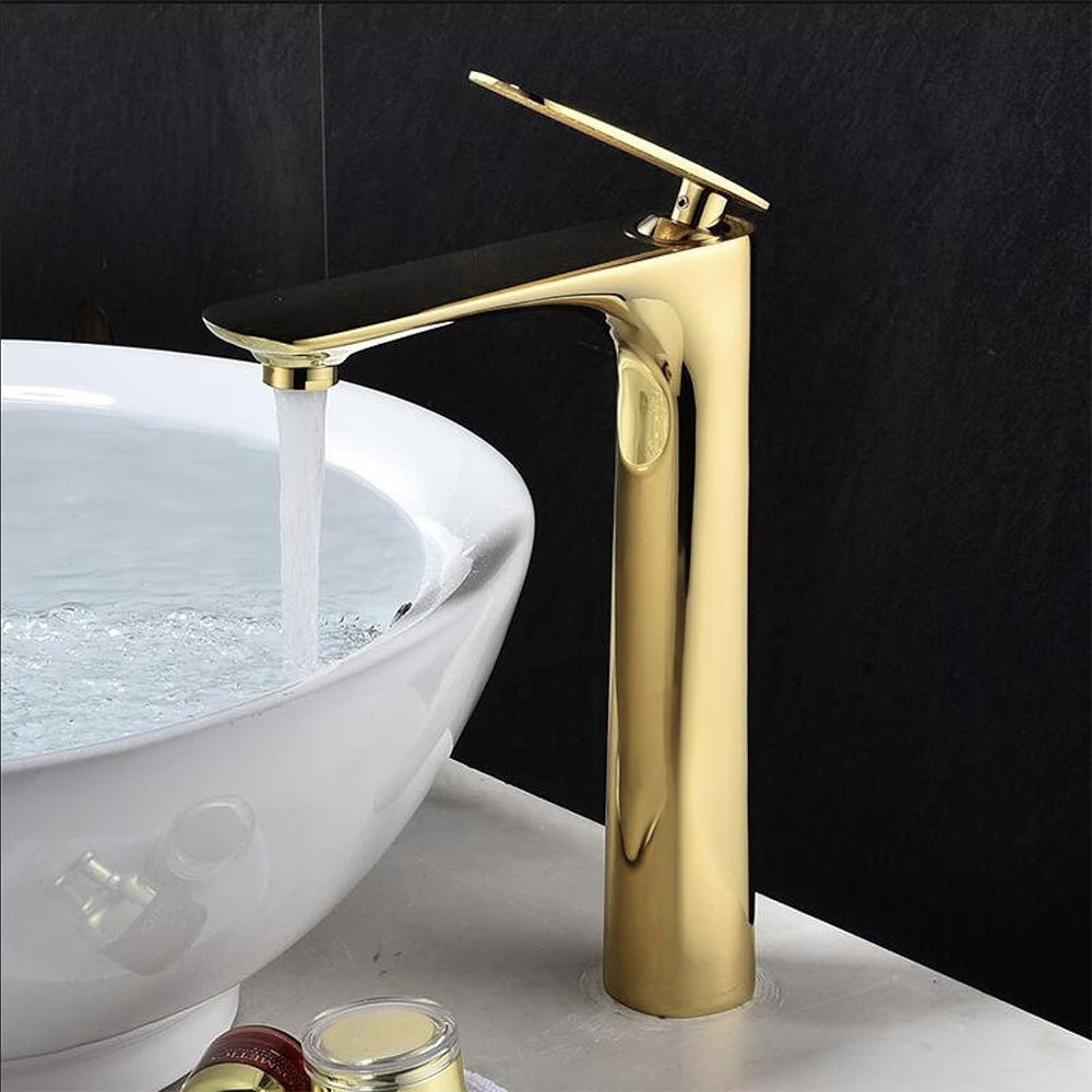 Waschbeckenarmatur Rea Berg Gold High 2