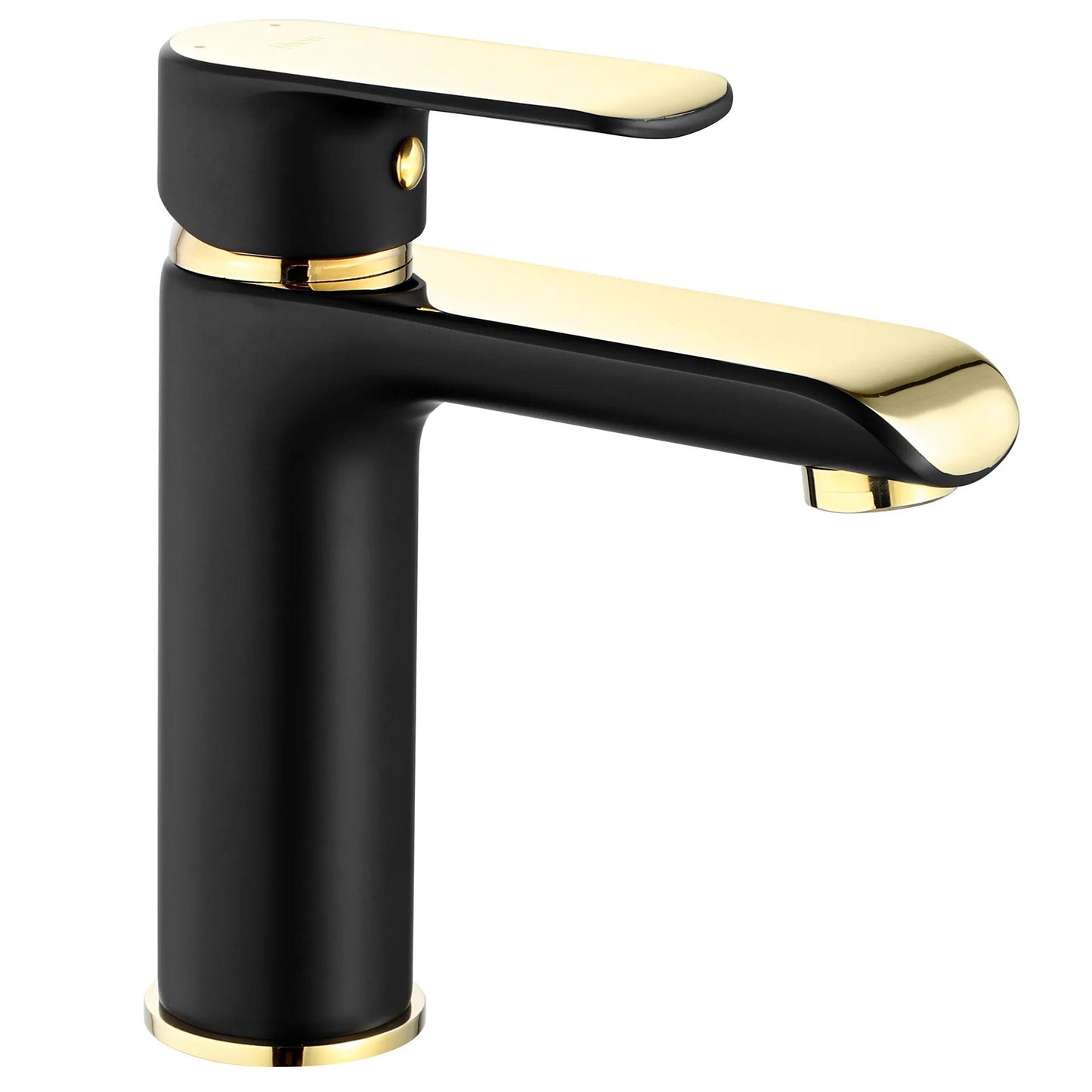 Waschbeckenarmatur REA Bloom Black Gold Low 3