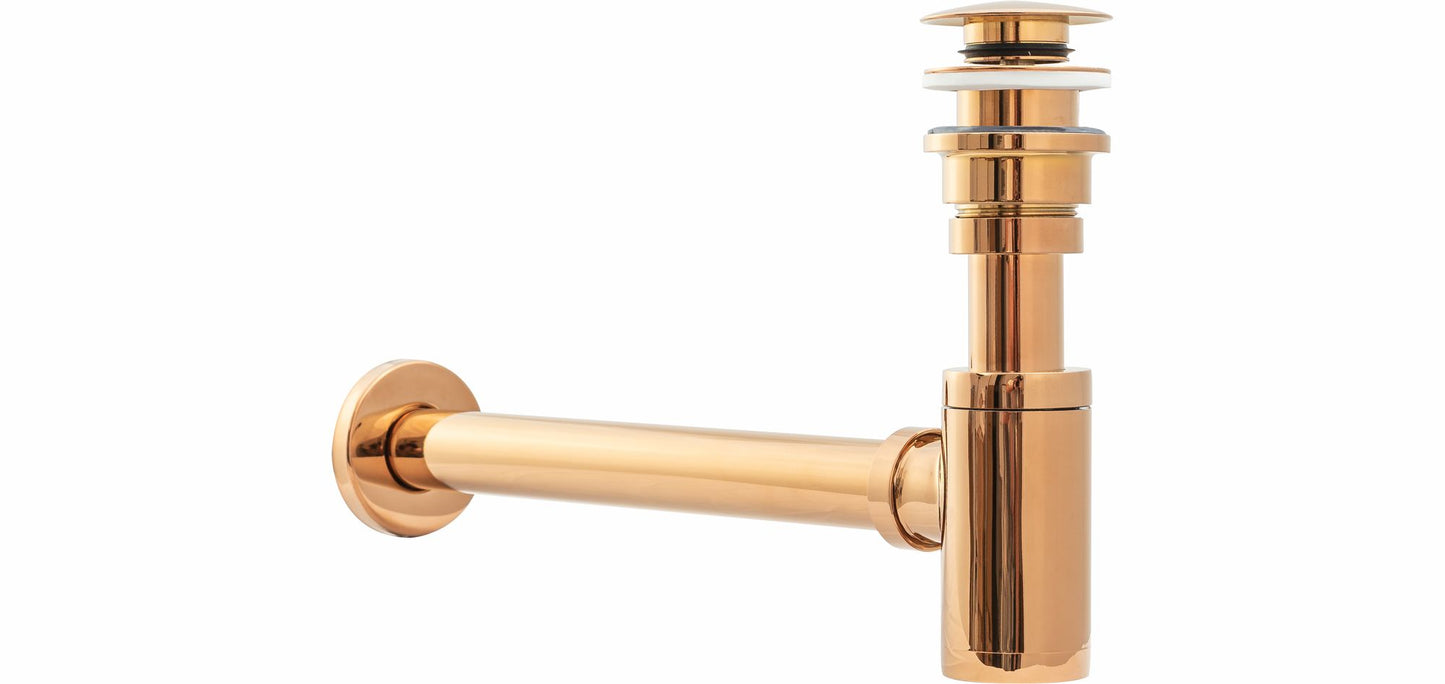 Siphon universell Klik-Klak Rea rose gold 3