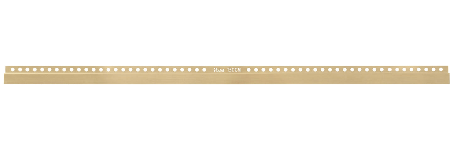 Listwa Brodzikowa Czołowa 130cm Brush Gold 6
