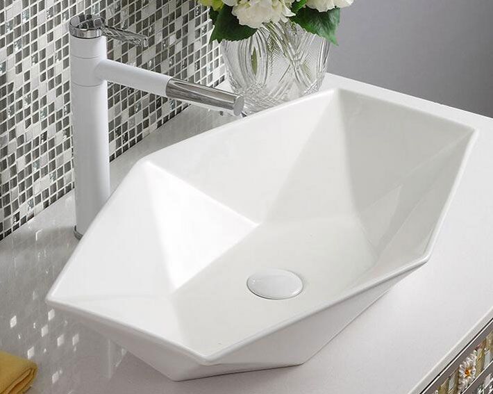 Aufsatzwaschbecken Rea Vegas white 5