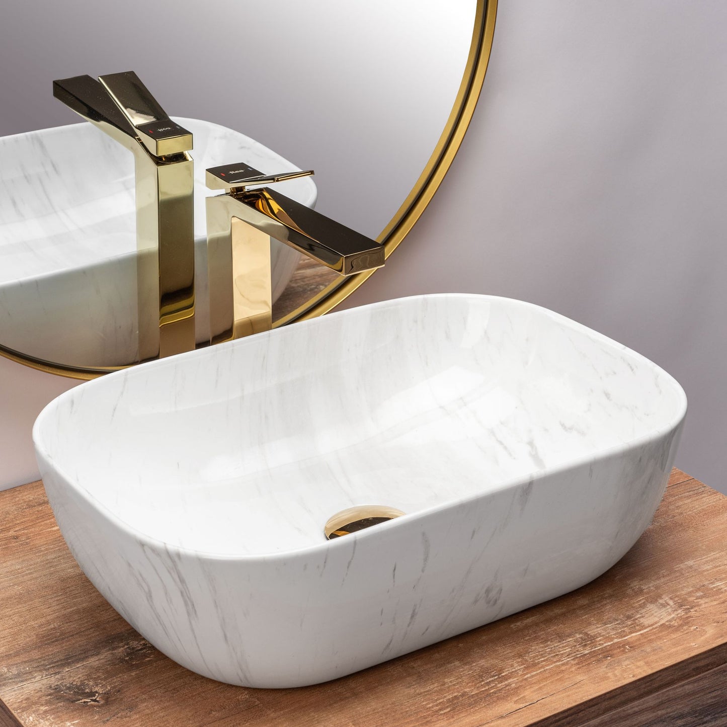 Waschbeckenarmatur Rea Duet Gold 6