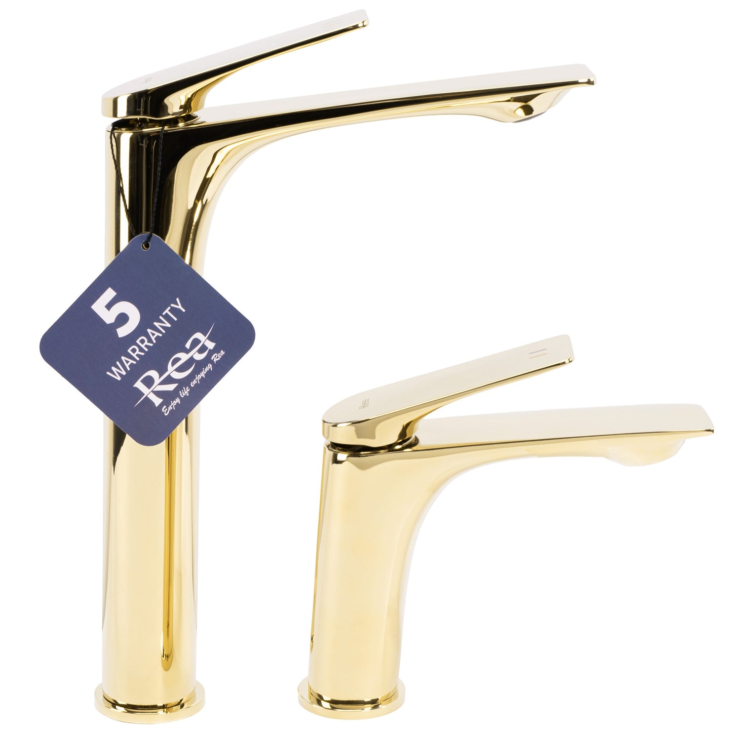 Waschbeckenarmatur Rea AVALON gold Low 5