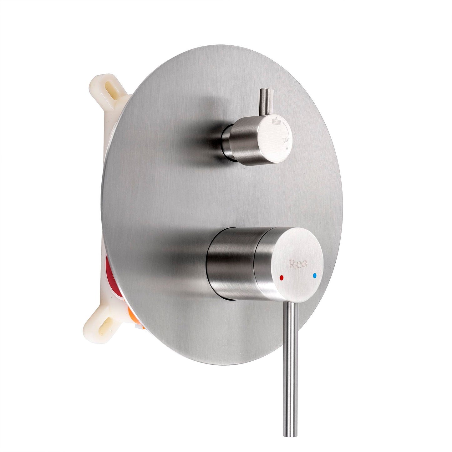 Unterputz Duschset Rea Foss Clif Nickel Brush + Box 7