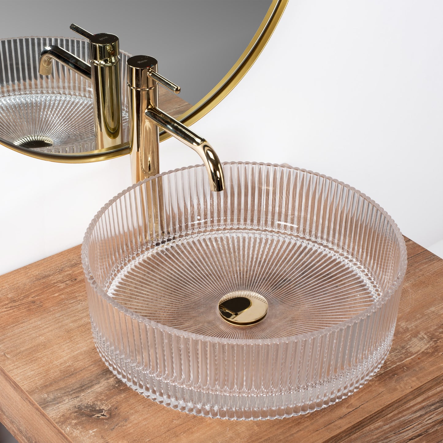 Aufsatzwaschbecken Rea Ingrid Transparent 6