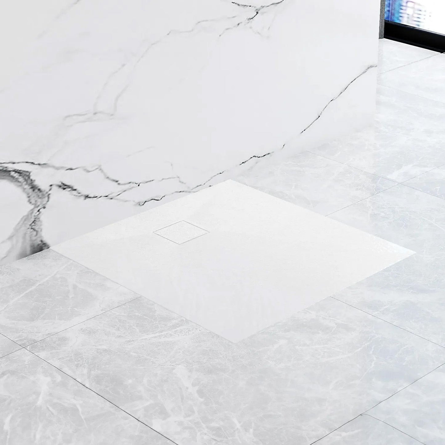 Duschtasse Magnum White 90x90 4