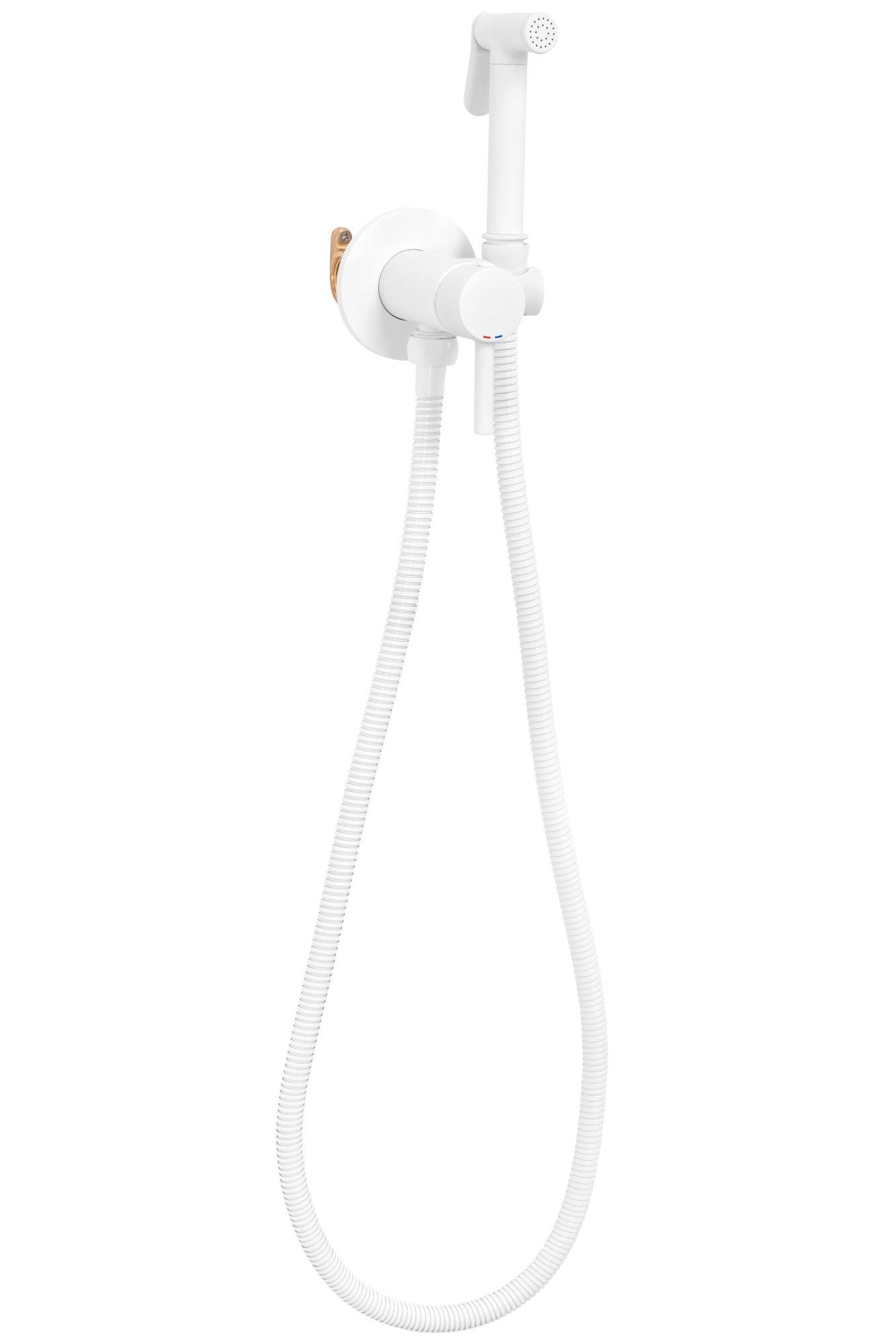 Bidetarmatur Lungo Loop White 5