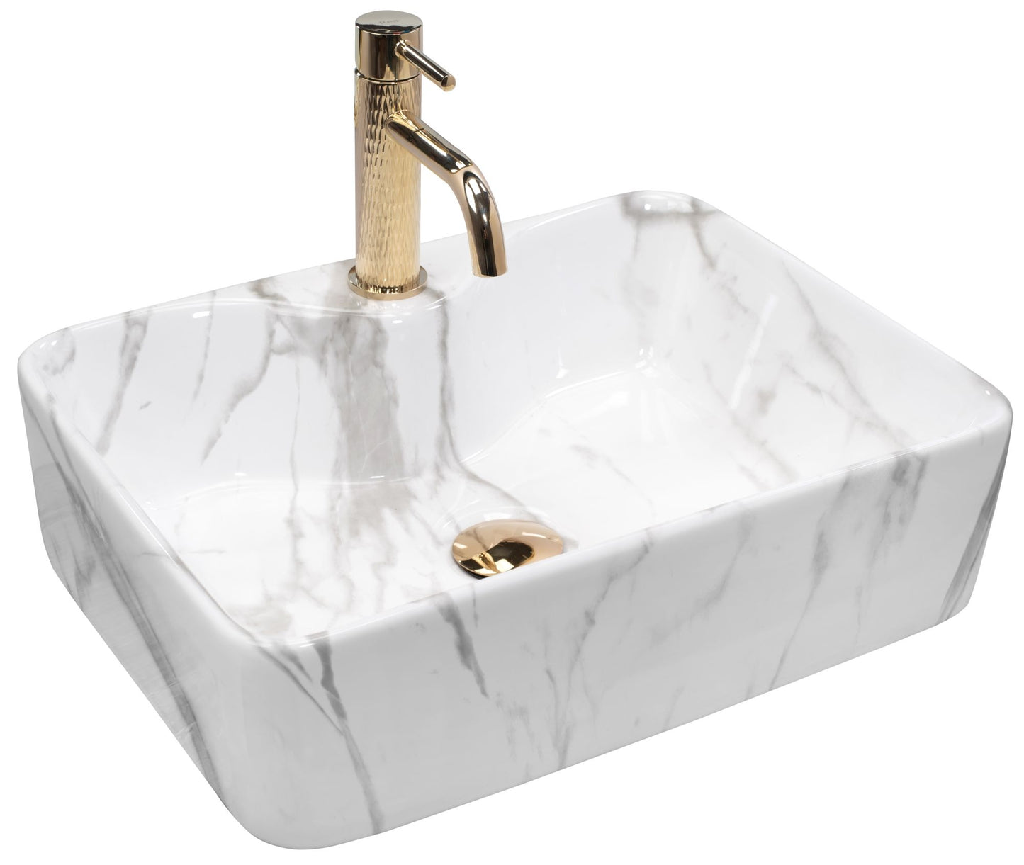 Aufsatzwaschbecken Rea Kelly Marmo 4