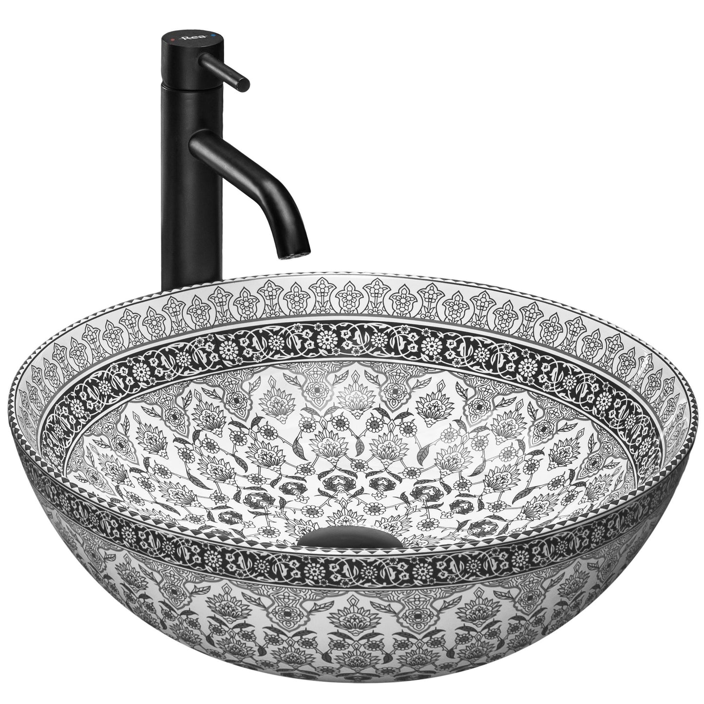 Aufsatzwaschbecken Rea Arte grey 1