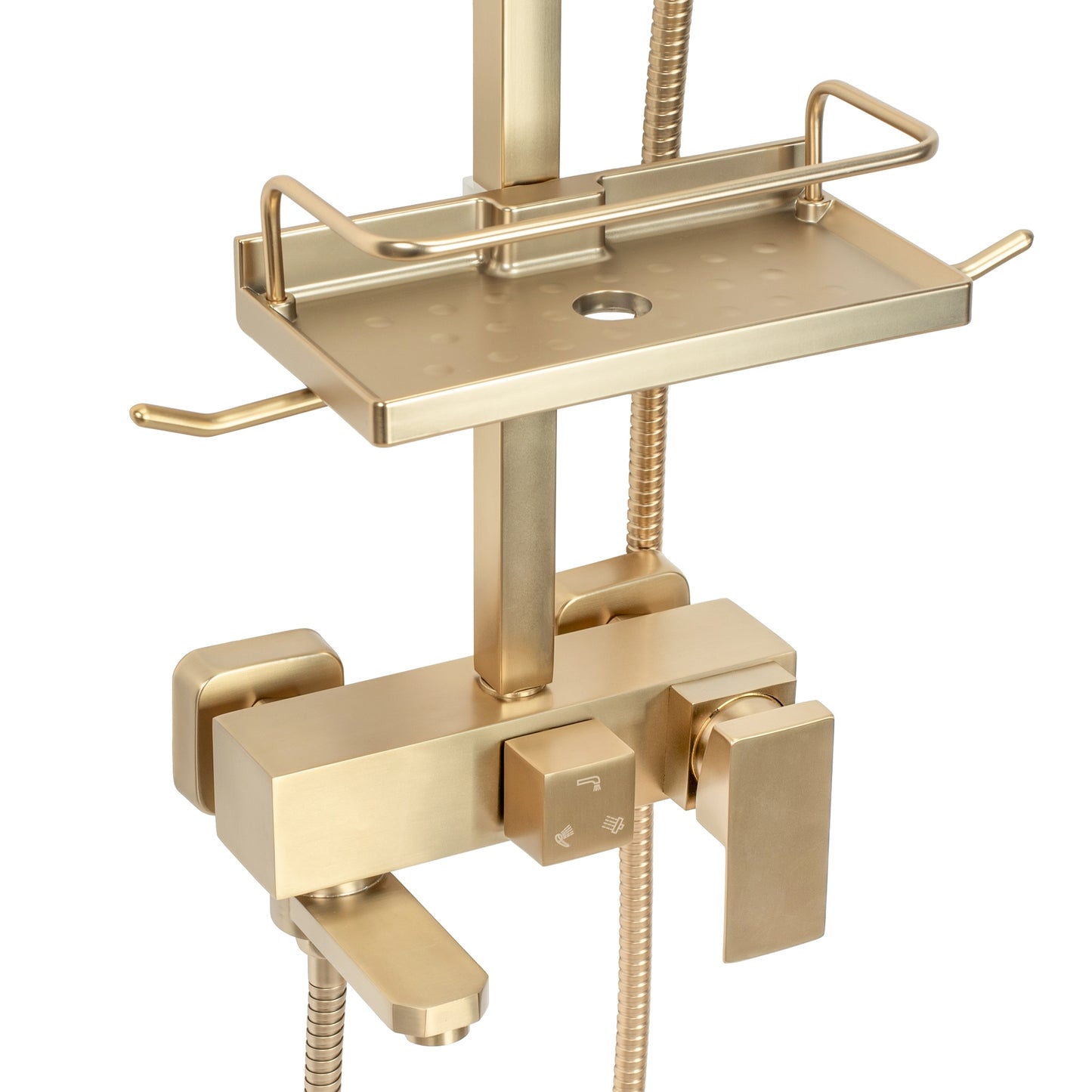 Duschgarnitur REA JACK BRUSHED GOLD 9