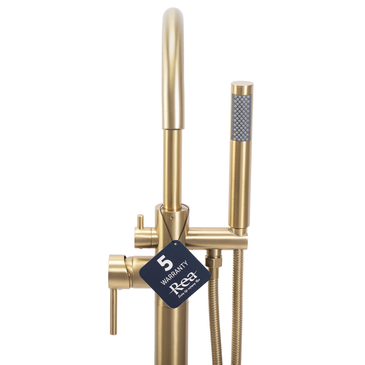 Frei stehende Armatur Rea MONO Gold Brush 5