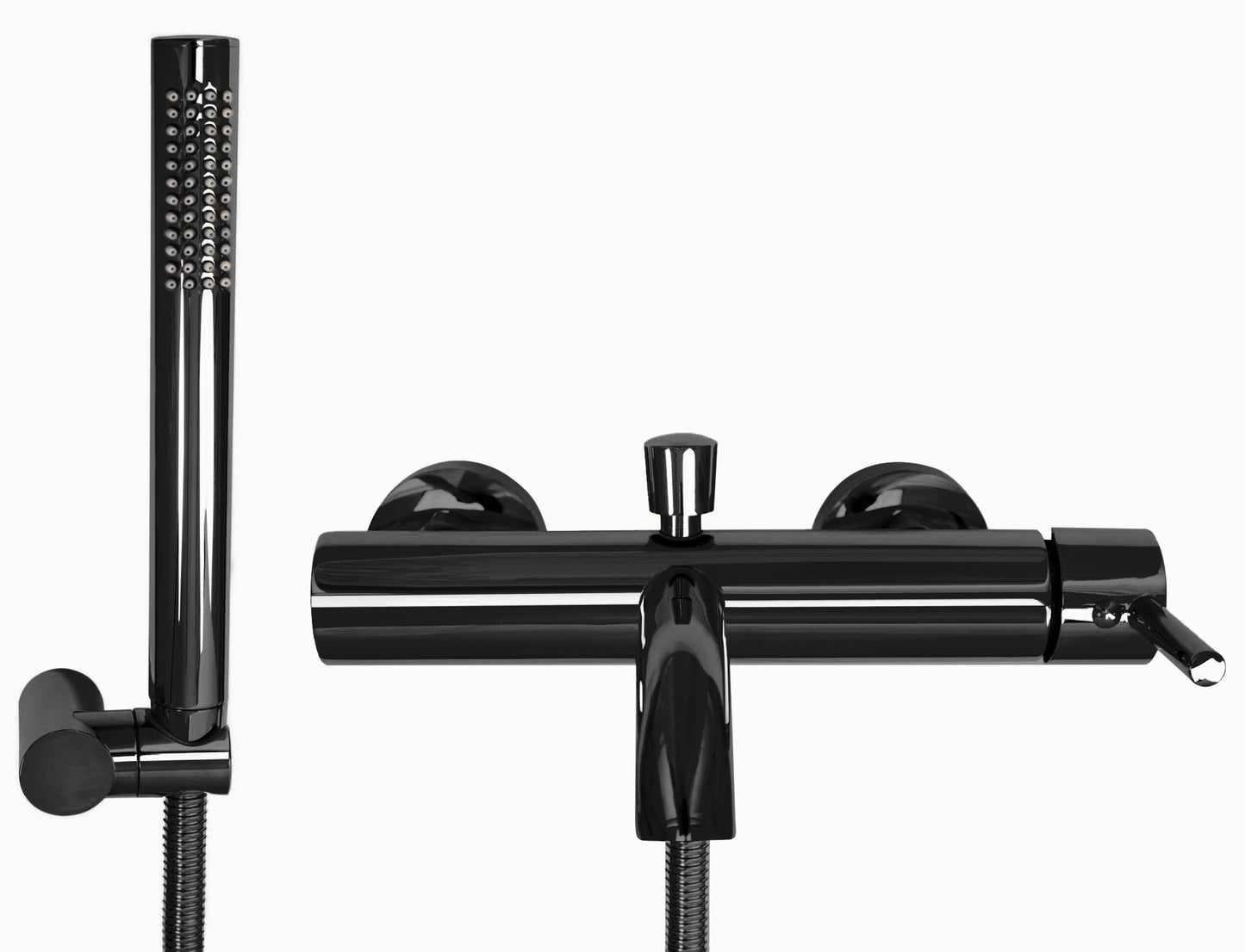 Wannenarmatur Rea Lungo Black metallic 2