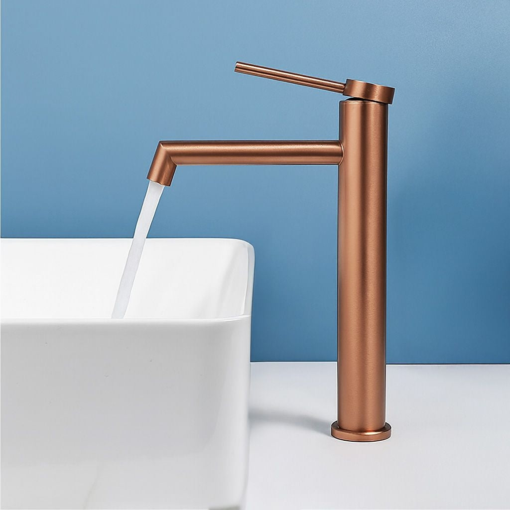 Waschbeckenarmatur Rea Foss Brush Copper High 6